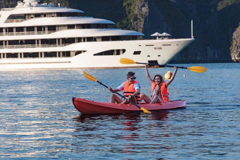  [럭셔리] 스칼렛 펄 크루즈 1박 2일 (하이퐁 출발 코스) - SCARLET PEARL CRUISE 2D1N (HAI PHONG ROUTE) “란하베이의 진주, 스칼렛 펄에서 보내는 가장 우아한 하루”